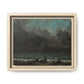 Courbet, Gustave - The Sea (1865) - Matte Canvas, Framed