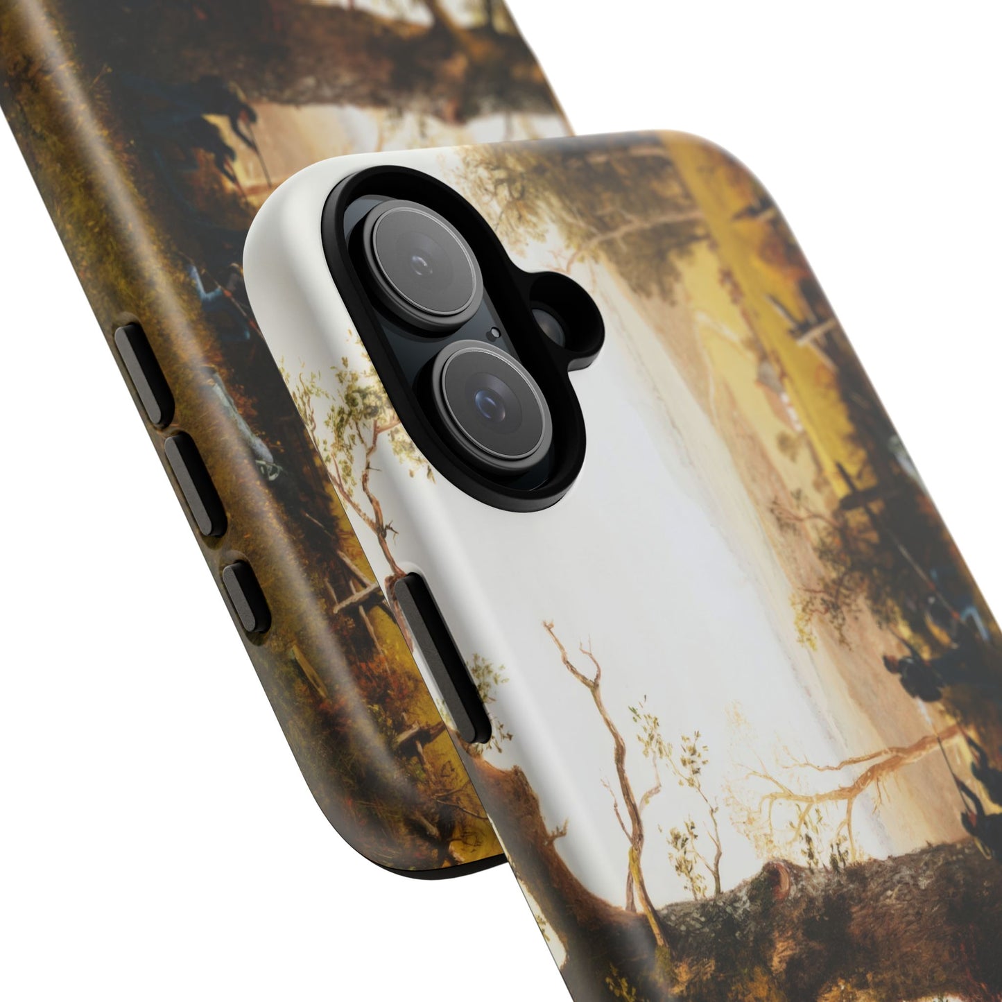 Bierstadt, Albert -  Guerrilla Warfare (1861) - Tough Phone Cases