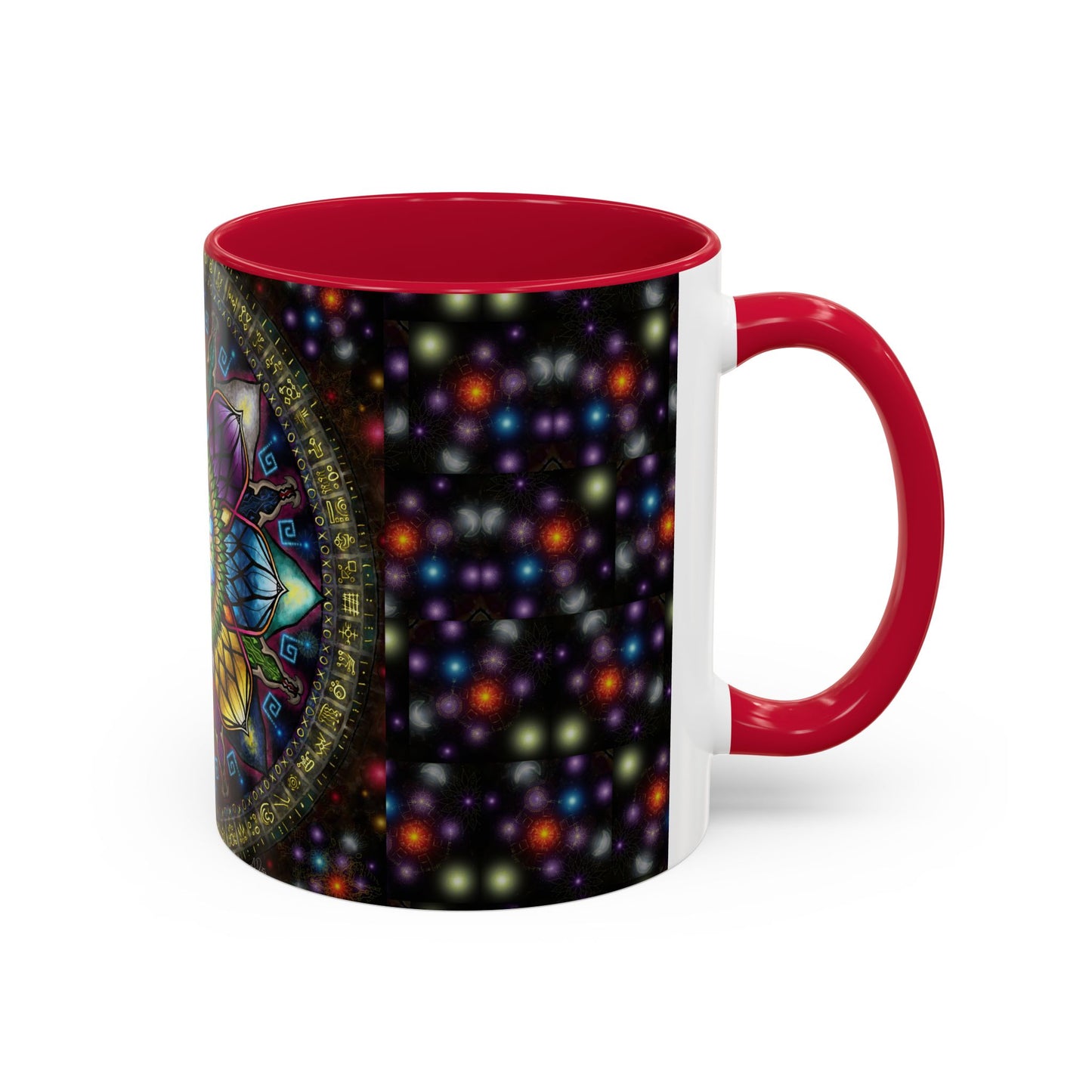 Pacio, Adam - Mystic Jewel Mandala - Colorful Accent Mugs
