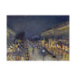 Pissarro, Camille - The Boulevard Montmartre At Night (1897) - Postcard Bundles with Envelopes Included