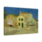 Van Gogh, Vincent - The Yellow House (1888)- Canvas Block, unframed