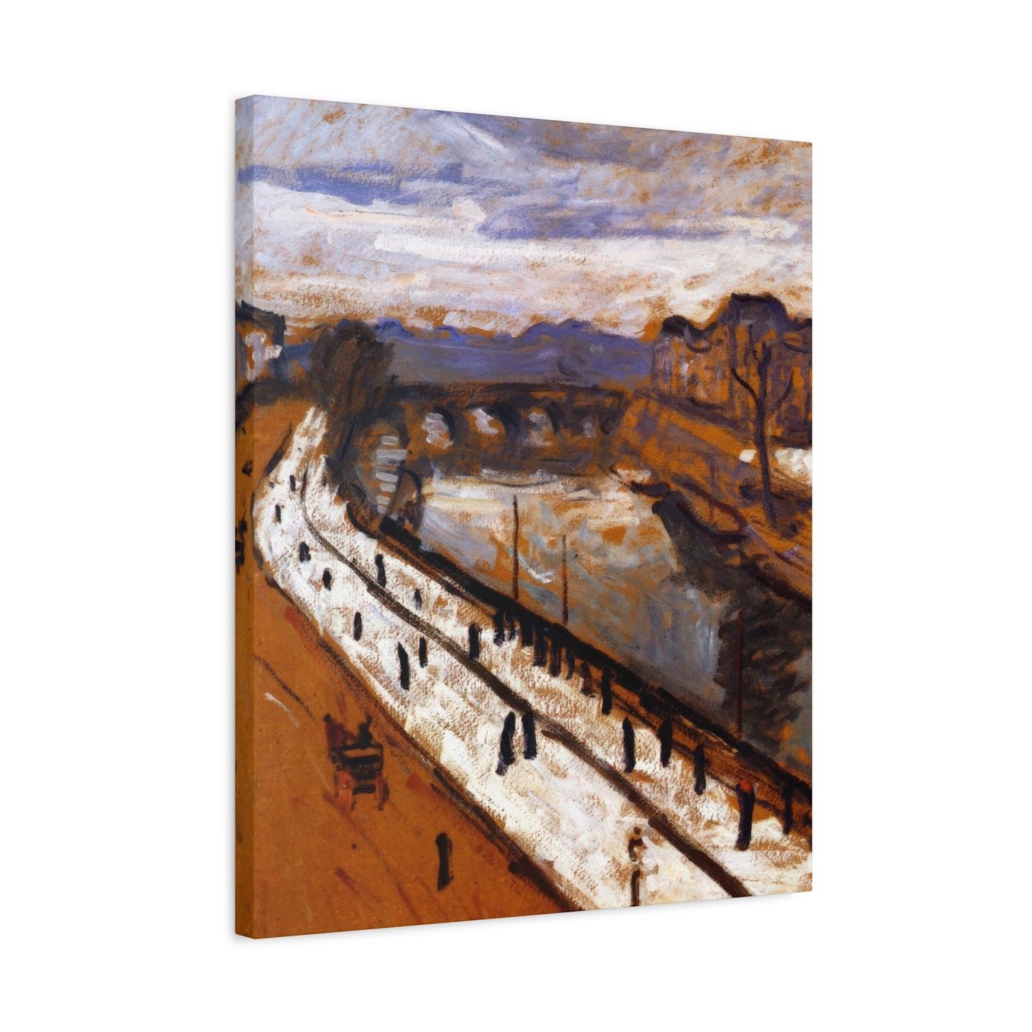 Marquet, Albert - Quai des Grands-Augustins (1905) - Canvas Block, unframed