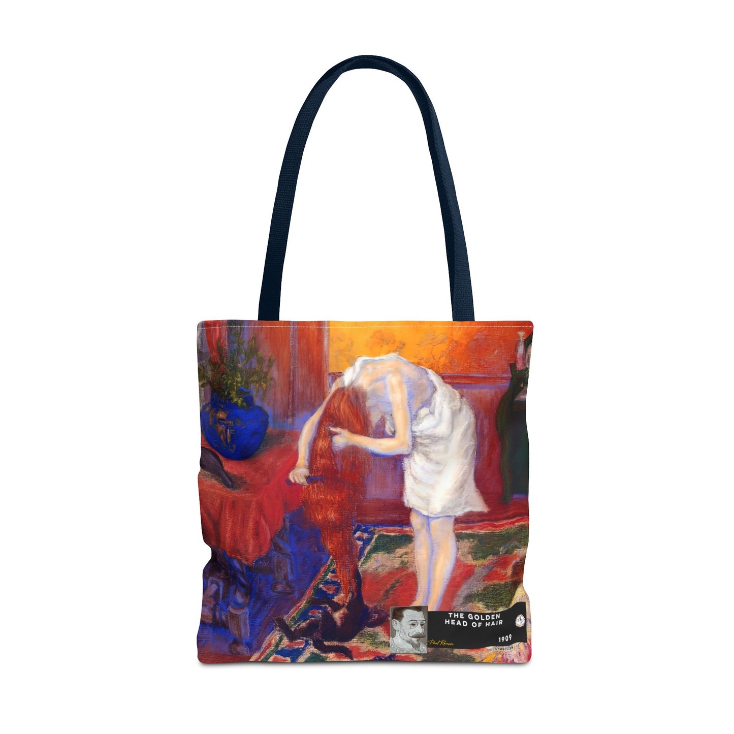 Ranson, Paul - The Golden Head of Hair (1909) - Tote Bag
