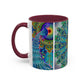 Pacio, Adam - Melek Taus Mandala - Colorful Accent Mugs
