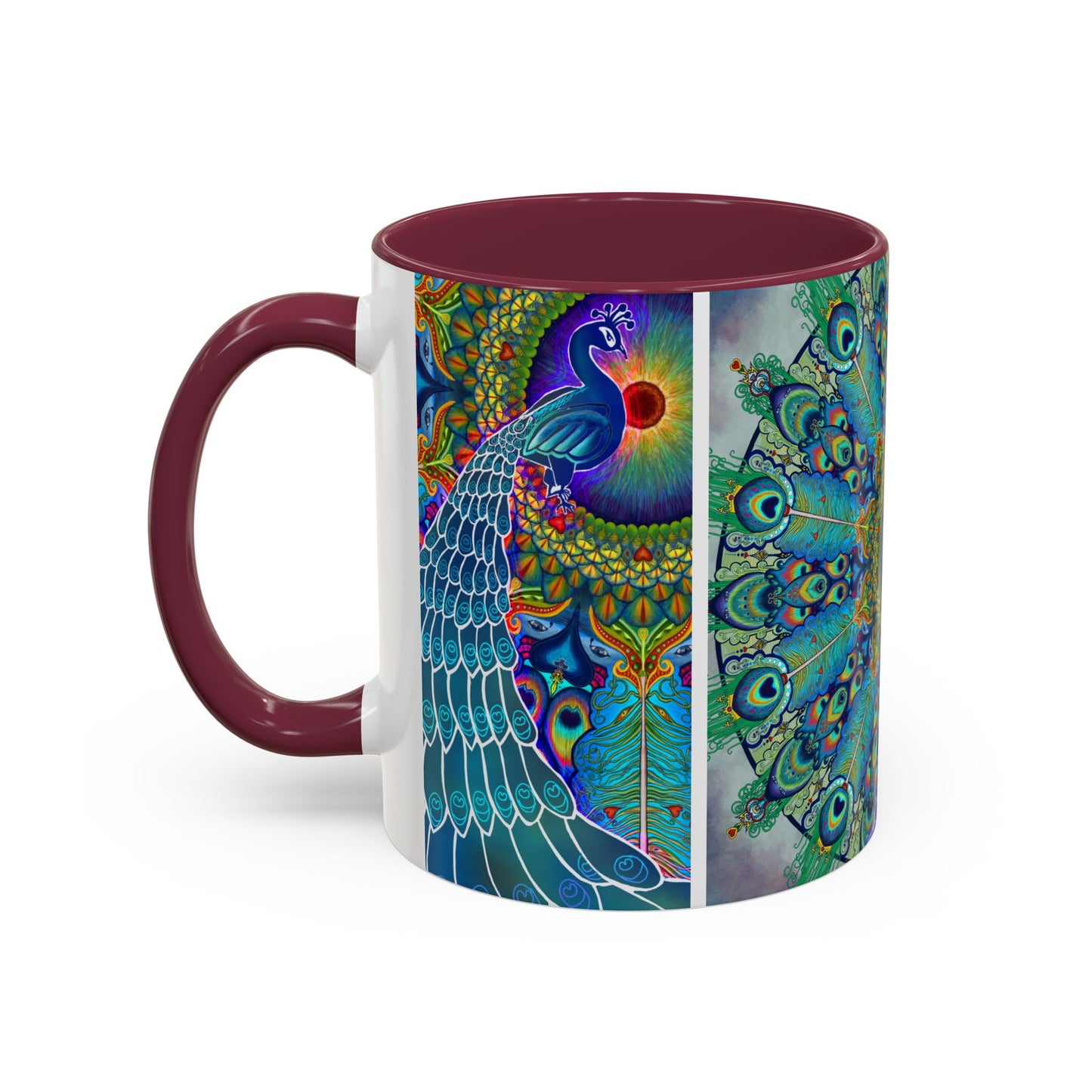 Pacio, Adam - Melek Taus Mandala - Colorful Accent Mugs