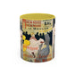 Toulouse-Lautrec, Henri - Moulin Rouge - La Goulue (1891) - Colorful Accent Mugs
