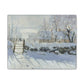 Monet, Claude - The Magpie (1868) - Canvas Block, unframed