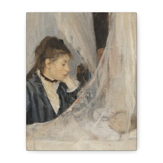 Morisot, Berthe - The Cradle (1872) - Canvas Block, unframed