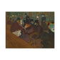 Lautrec, Henri - At the Moulin Rouge (1892) - Canvas Block, unframed