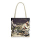 Courbet, Gustave - The Stone Breakers (1850) - Tote Bag