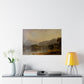 Gifford, Sanford Robinson - Mount Washington from the Saco  (1858) - Satin Posters