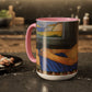 Filiger, Charles - The Recumbent Christ (1895) - Colorful Accent Mugs