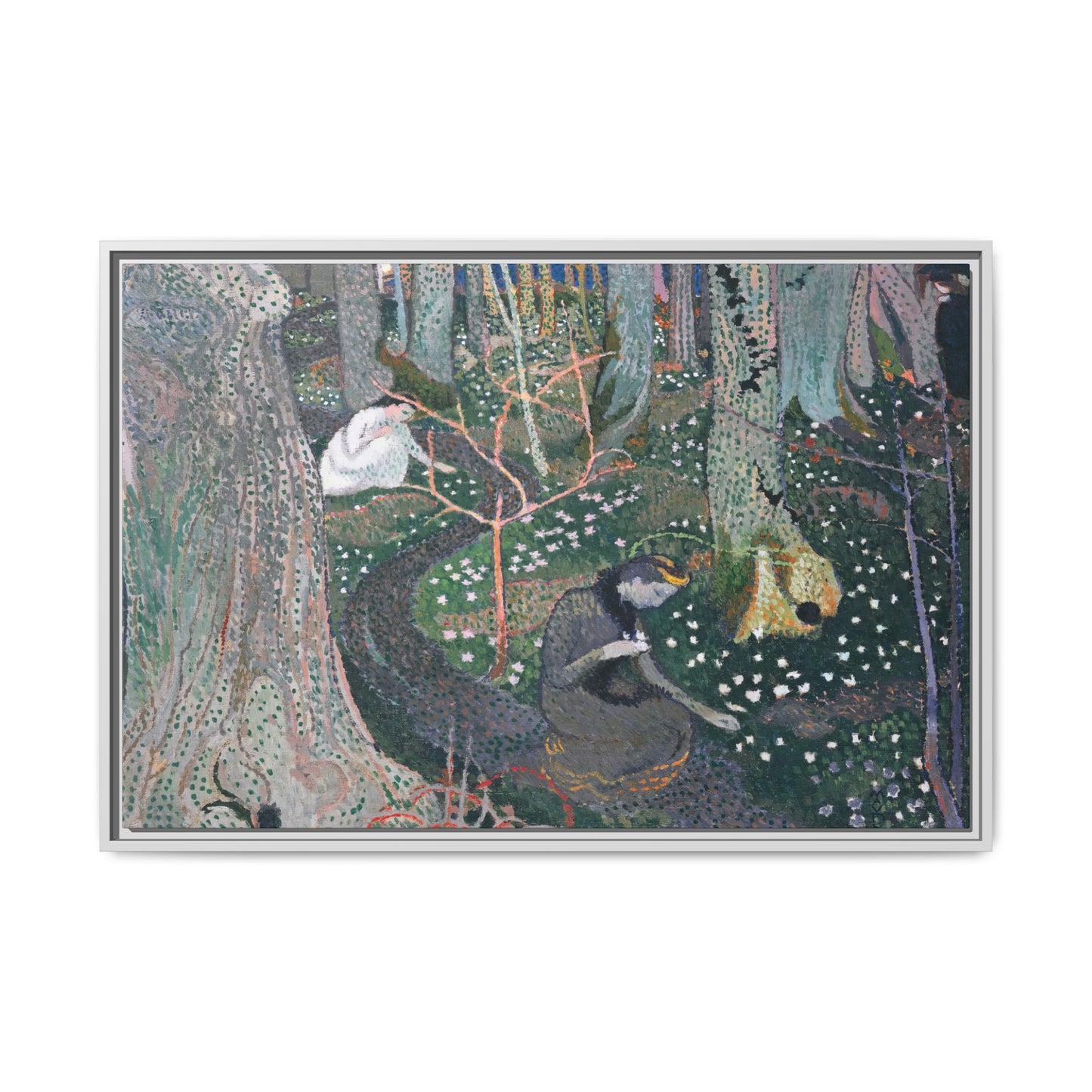 Denis, Maurice - April (1892) - Matte Canvas, Framed
