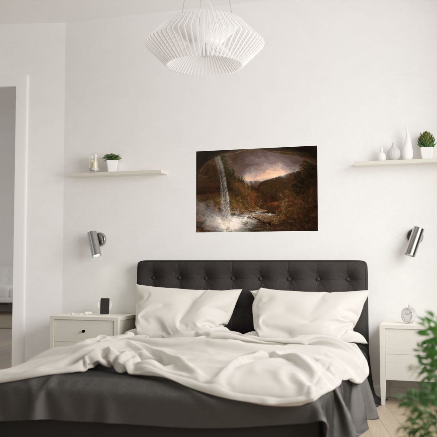 Cole. Thomas - The Falls of the Kaaterskill (1826) - Satin Posters