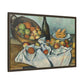 Cézanne, Paul - Basket of Apples (1893) - Matte Canvas, Framed