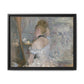 Morisot, Berthe - Woman at Her Toilette (1880) - Matte Canvas, Framed