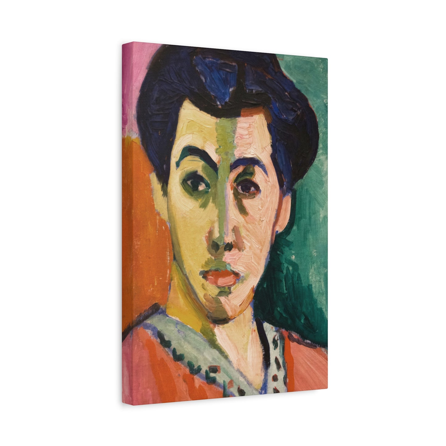 Matisse, Henri - The Green Stripe (1905) - Canvas Block, unframed