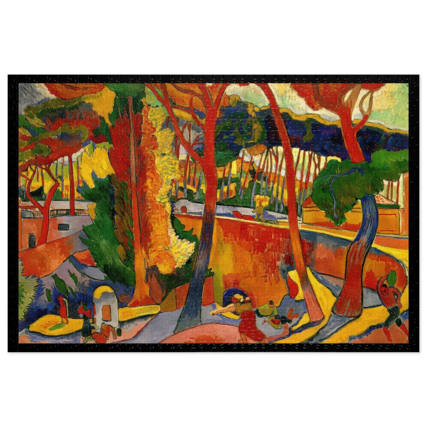 Derain, André - The Turning Road, L’Estaque (1906) - 1000pc Jigsaw Puzzle