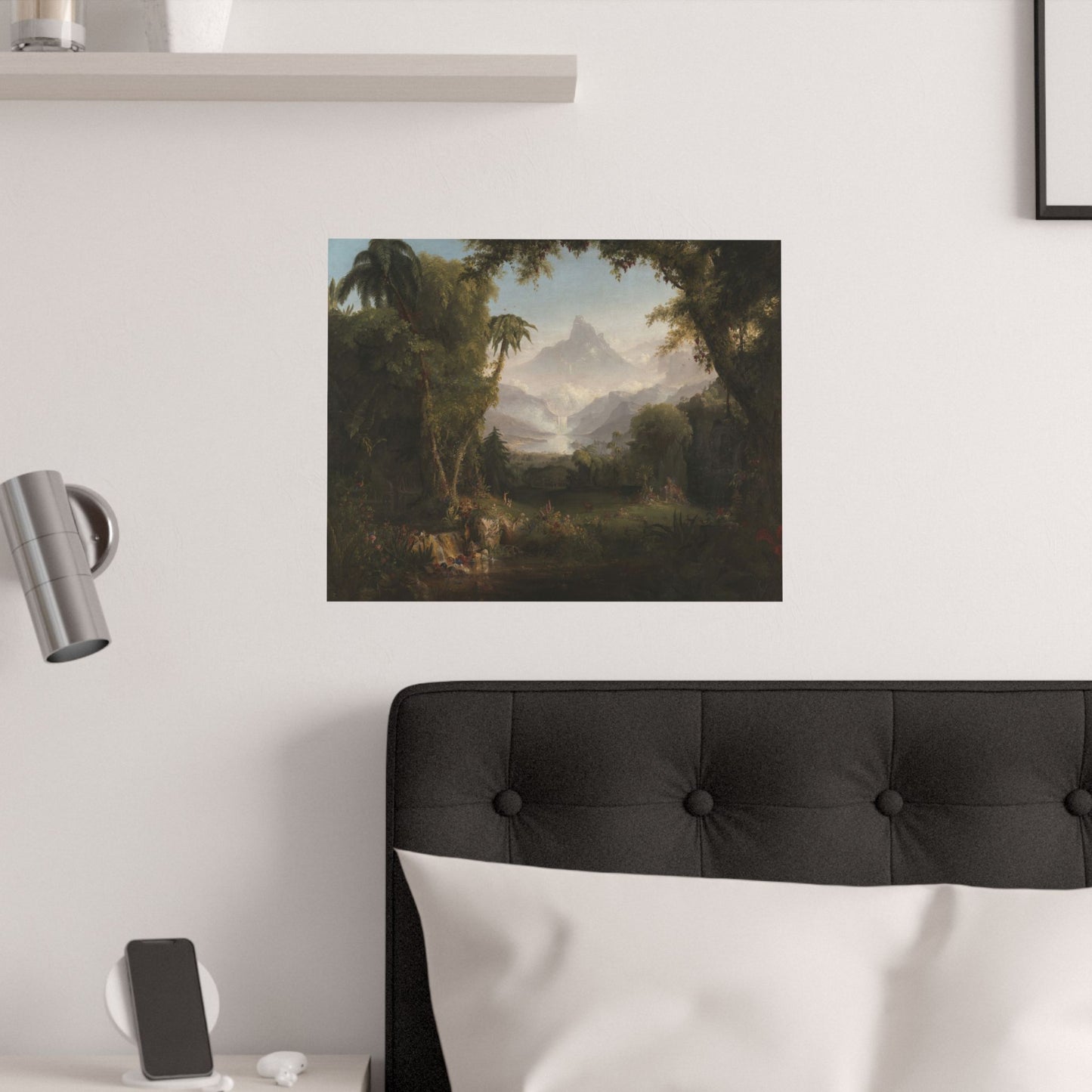 Cole. Thomas - The Garden of Eden (1828) - Satin Posters