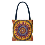 Solar Disc Mandala - Tote Bag