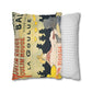 Toulouse-Lautrec, Henri - Moulin Rouge - La Goulue (1891) - Suede Square Pillowcase