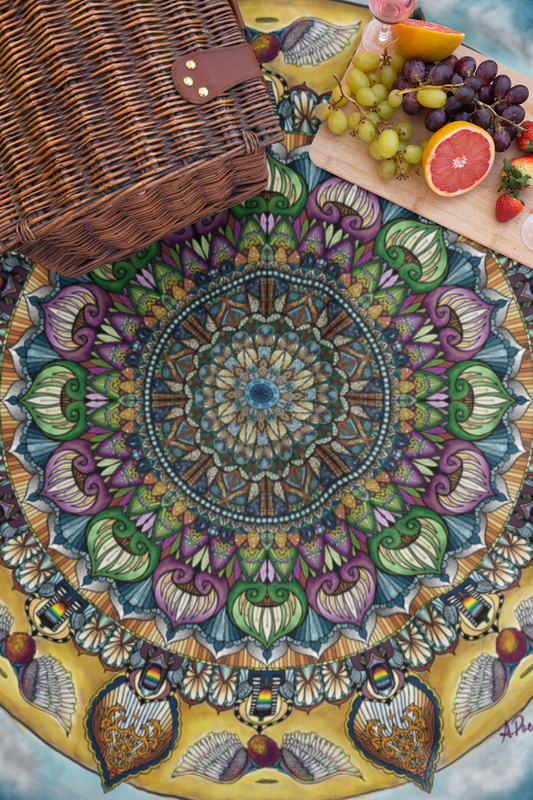 Celestia Mandala - Picnic Blanket