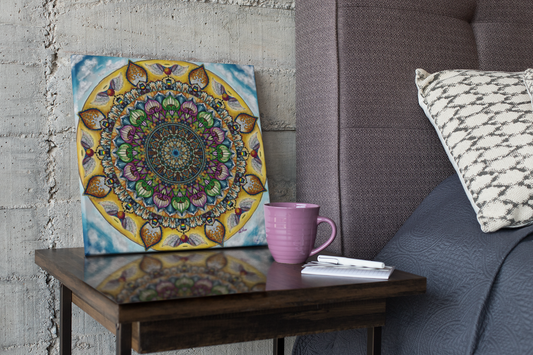 Celestia Mandala - Canvas Block