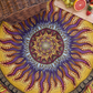 Solar Disc Mandala - Picnic Blanket