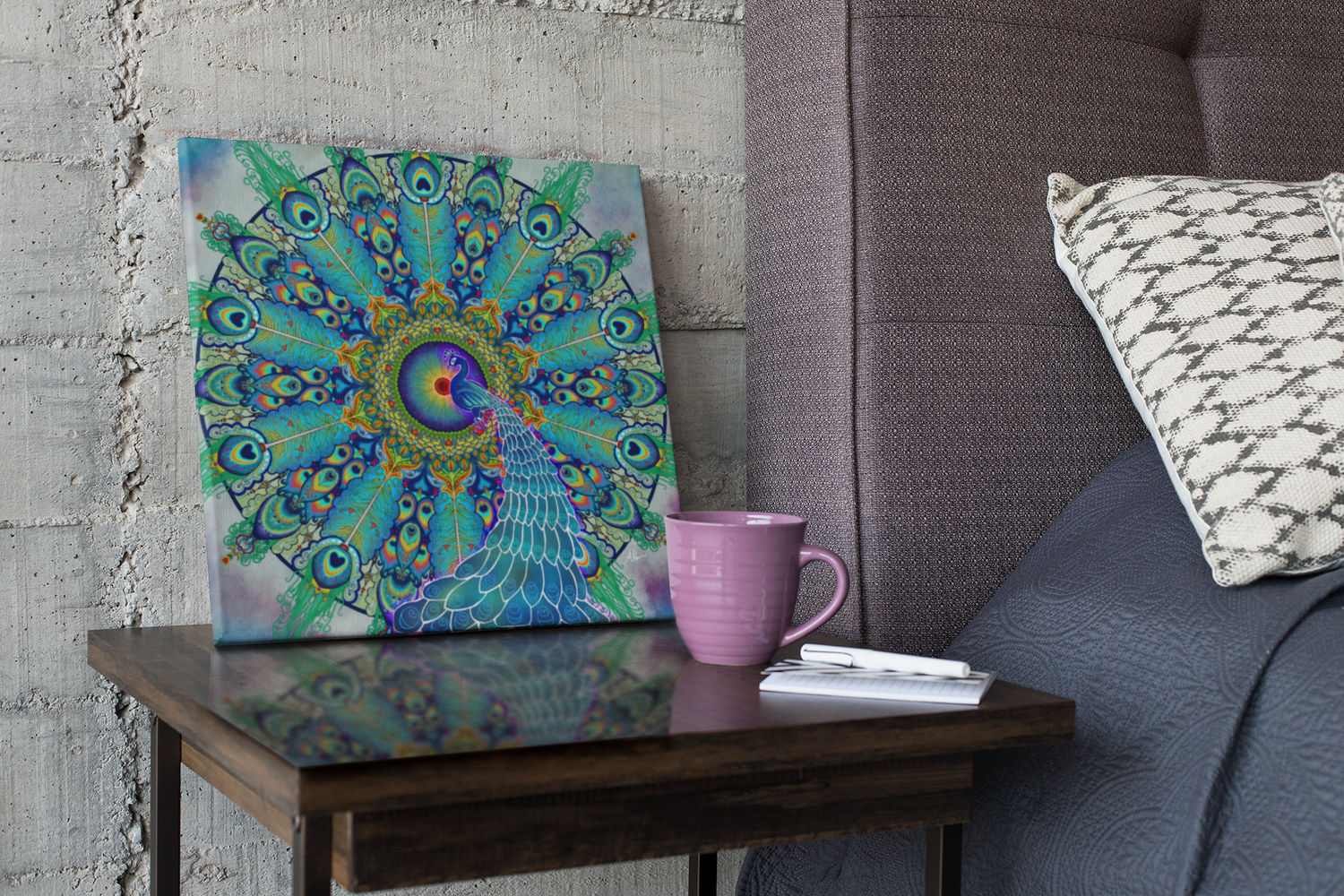 P065 - Stretched Canvas Block