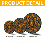 Monarch Butterfly Mandala - Stained Glass Suncatcher