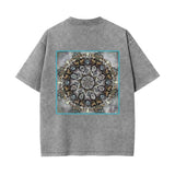 Memento Mori Mandala - Unisex Heavyweight T-shirt - 100% Cotton - 4 colors