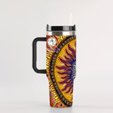 Solar Disc Mandala - 40 oz Tumbler